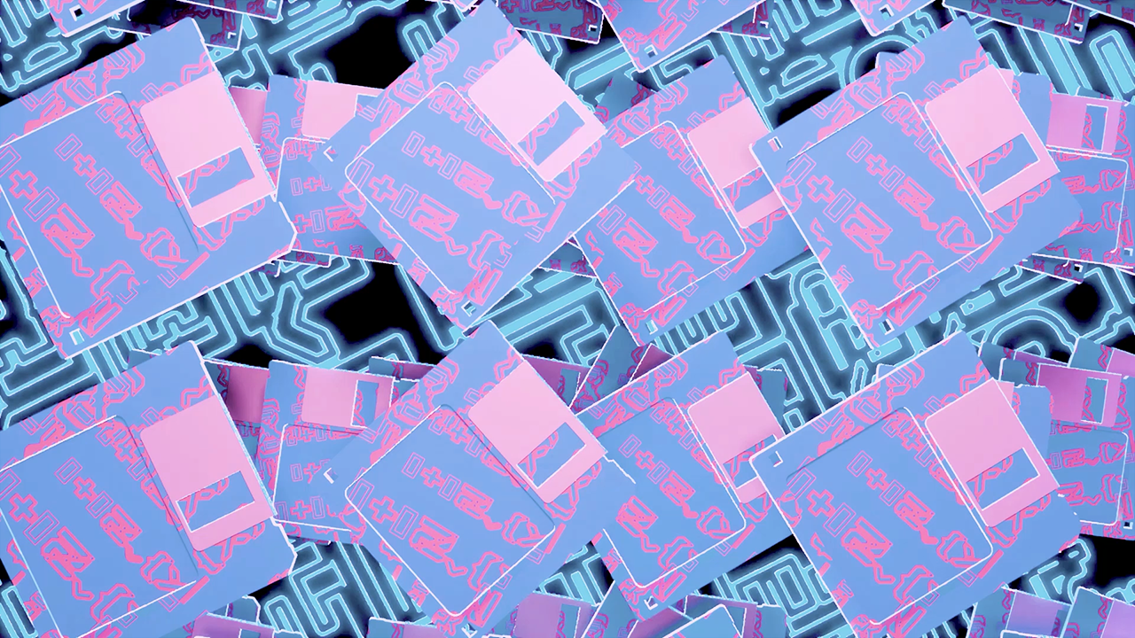 Blue & Pink Object Pack preview thumbnail 2